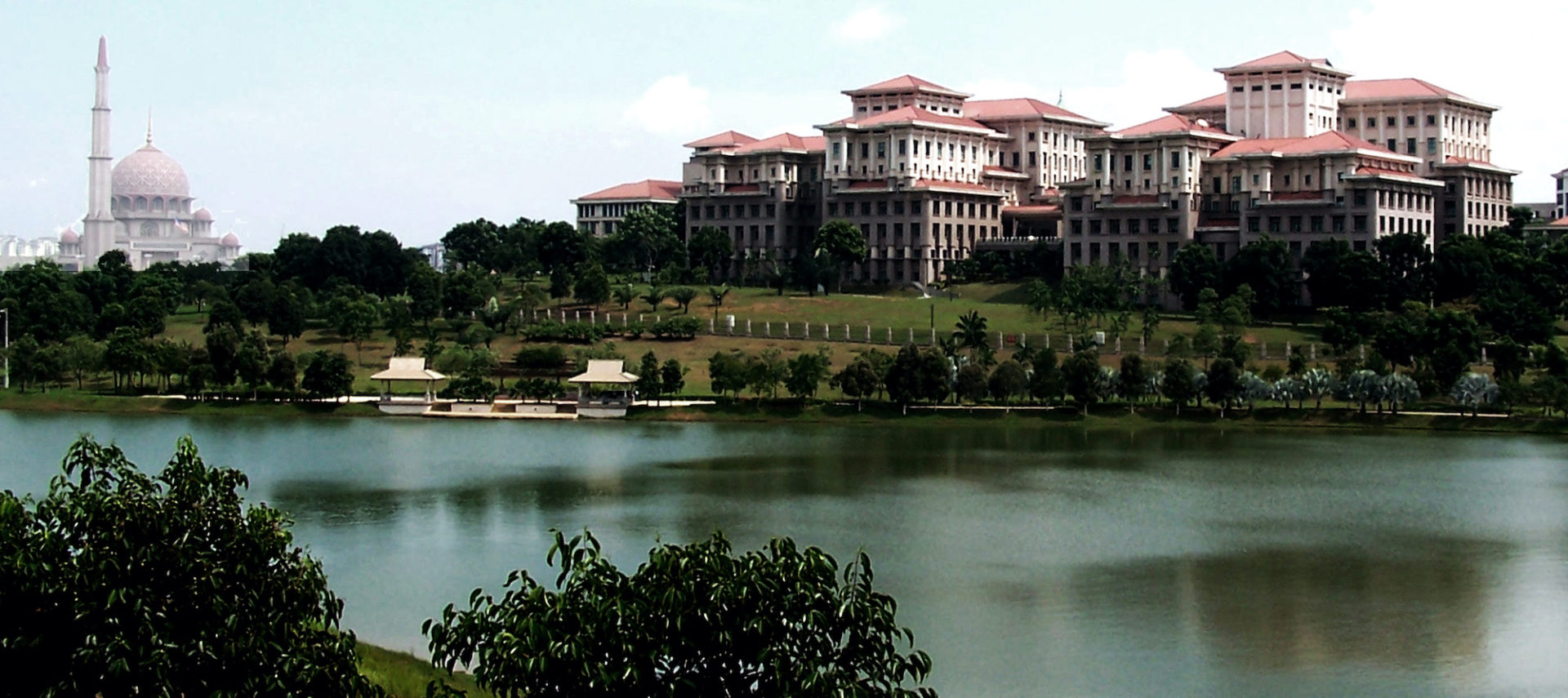 View of the Prime Minister's department from the water