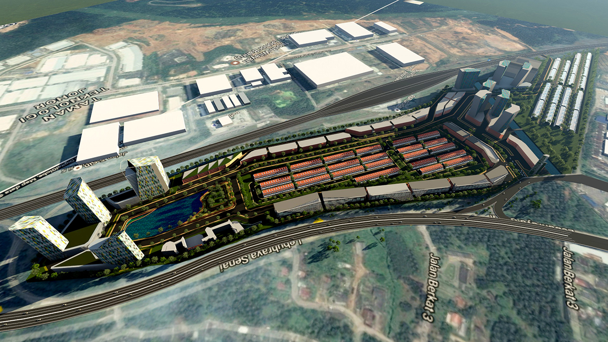 Scientex mixed development in Senai, Johor
